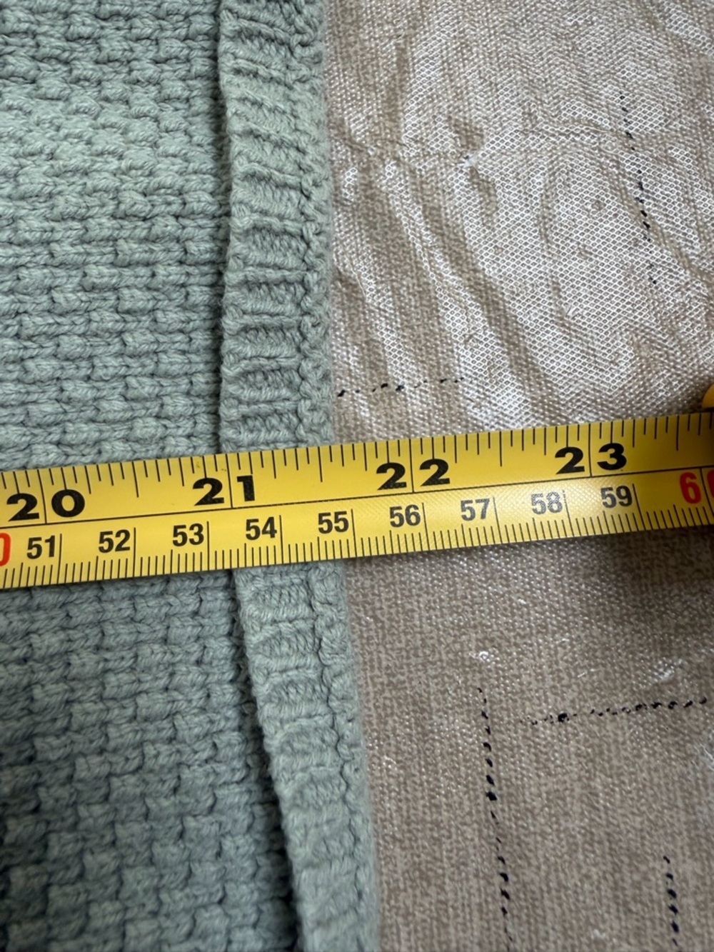 Sincerely Jules Waffle Knit Sweater Small Sage Green Henley Button Casual - Picture 7 of 7